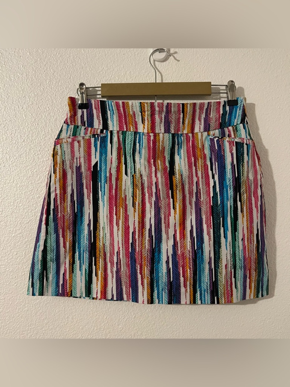 ATTYRE New York Katherine Woman’s Size 12 Regular Multi Color Skort